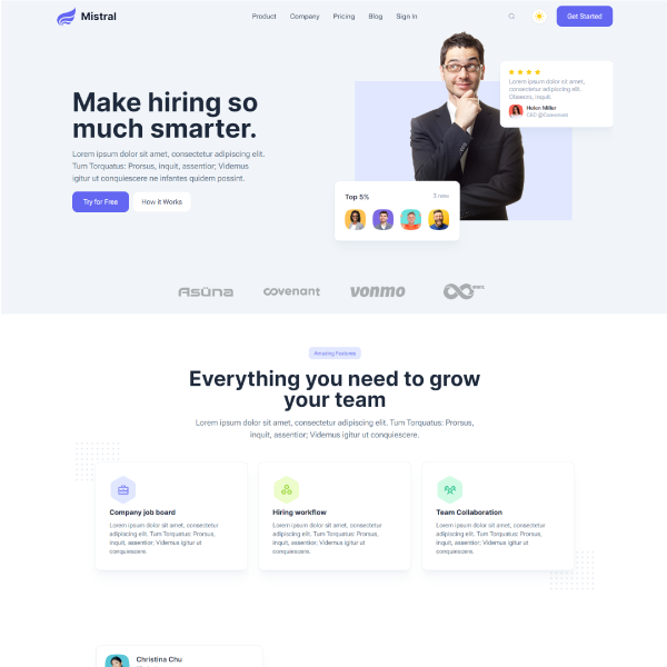 Mistral by Css Ninja